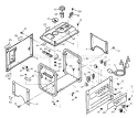 Part Location Diagram of 48813 Briggs and Stratton NUT, Hex - M6-1.00